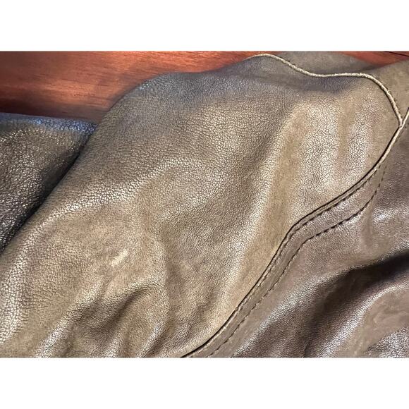 Andrew Marc Men’s Military Style Leather Jacket, Size XL - Picture 2 of 5